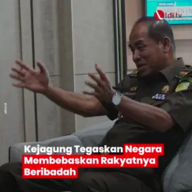 Apresiasi LDII terapkan nilai-nilai kebangsaan, Kejagung: Negara membebaskan rakyatnya beribadah. #kejagung #ibadah #ldii #fyp 