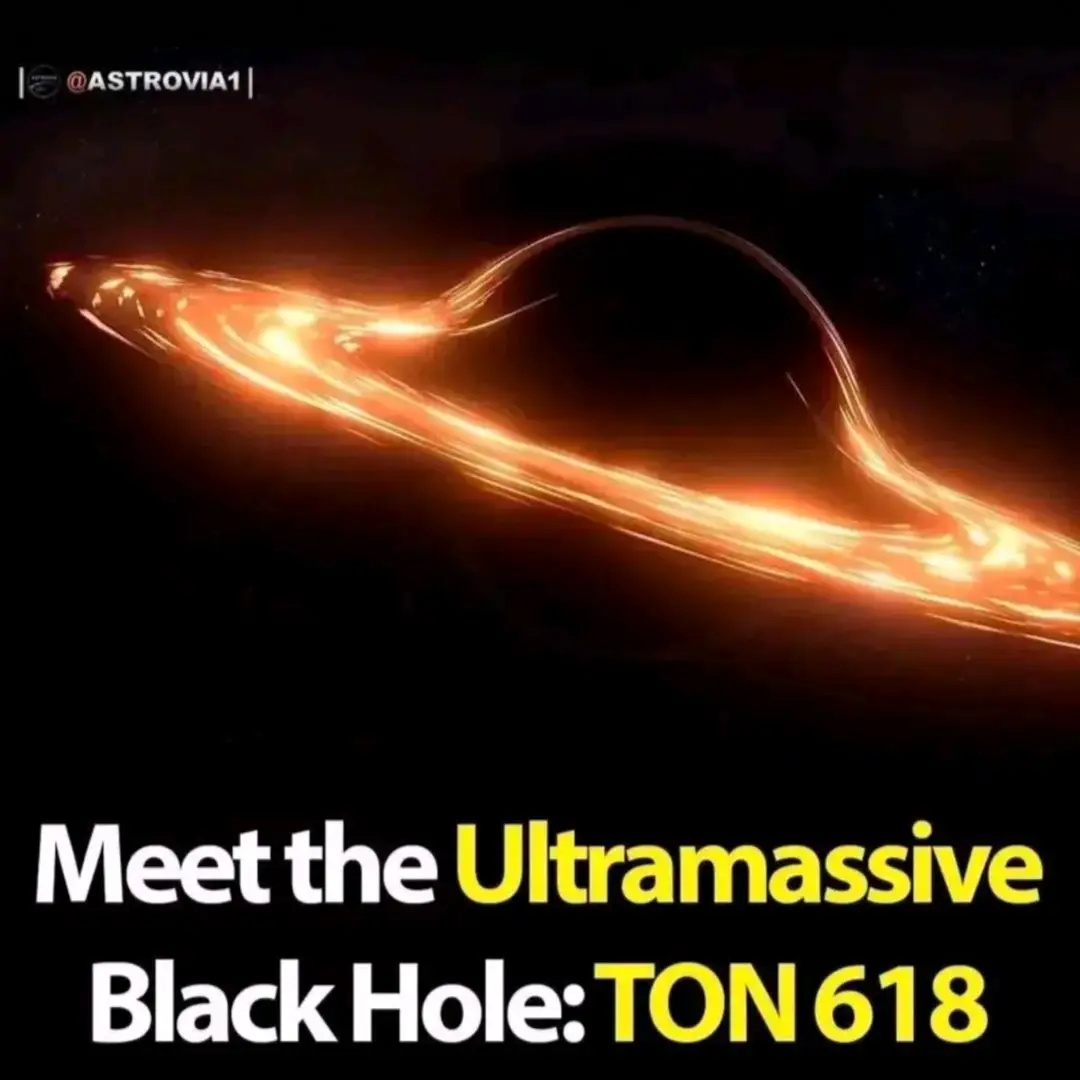 #astronomy #Ton618 #blackhole #space #galaxy #universe #fy #viral #SpaceXplorer #_ecsb_ Credits @/Astrovia1 IG