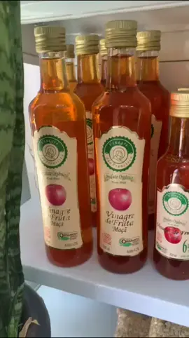 Vinagre de maçã 100% orgânico!