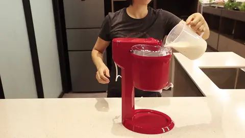 Mini Home Soft Ice Cream Making Machine #icecreammaker #icecreammachine 