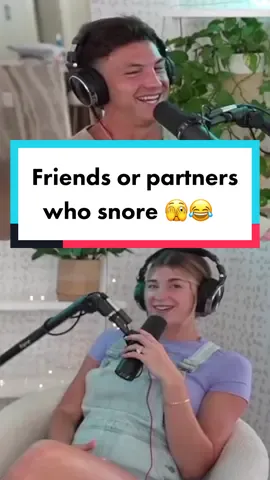 Do you have any friends who snore?🫣