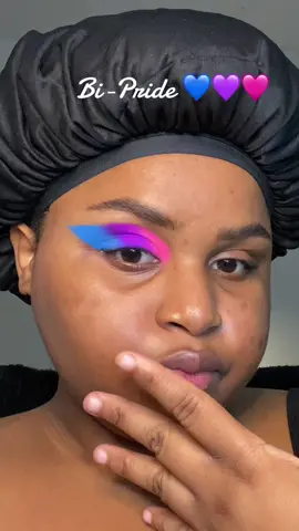 Happy Pride Month 🫶🏾🫶🏾🫶🏾 #fyp #bipride #_aniyapapaya_ #moiracosmetics #gavissibeauty 