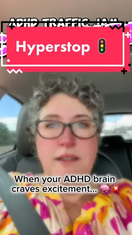 When your ADHD brain craves excitement...but you're stuck in a never-ending traffic jam. I hate being stuck in a situation that I can’t get out of - it makes my brain scream. What makes your ADHD brain say “nope”? Come hang out with me live daily from 6PM - 7PM MST daily to talk about mental health and support each other! #stuckintraffic #carboredom #adhdprobs #adhdawareness #mentalhealthmatters  #distraction #adhdinwomen #adhdtiktok #bored #fyp 