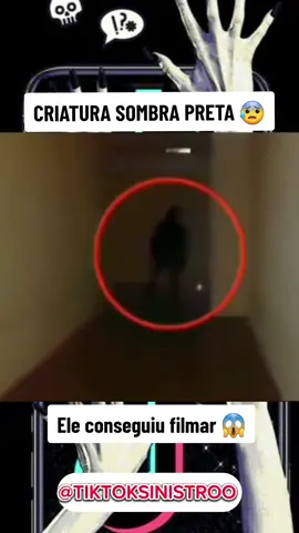 Criatura sombra preta 😰 #criatura #medo #terror #aparição #tiktok #fy #tiktokindia #tik_tok #tiktokuni #tiktok_india #fyp 