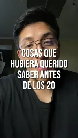 Cosas que hubiera querido saber antes de los 20 años 🥺✨ #lupito_1 #palabras 