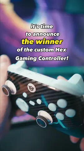 Drop a comment on what should we do next! 👀 . Congrats on your new custom Hex Controller! . #hexcontroller #controller #controllerplayer #hexgaming #pc #aboveaveragefps 