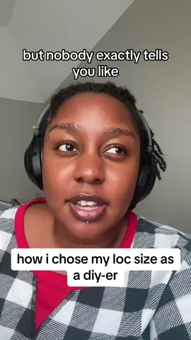loctician youtube is full of soooo many longer vids on each topic! 10/10 rec :) research points:  1. find a head of locs you like in each size range (warning: your hair prob won’t look like someone else’s! this is just to gauge your taste and make sure you’ve seen your options) 2. figure out your hair density and diamater + learn how that could affect your locs 3. look at the pros and cons of your loc size of choice and use that to tweak your decision  you can def get deeper into research from there if you want! but this is a solid starting point imo :)  #diylocs #diymicrolocs #diymicrolocsjourney #locjourney #locs #starterlocs #locjourney #babylocs #fyppp 