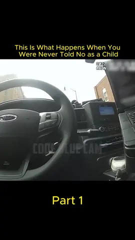This Is What Happens When You Were Never Told No a Child #tiktok   #fypシ゚viral   #foryou   #video  #police #car