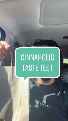 Cinnaholic taste test 💕 would you try it ? 💕 #foodcritic 