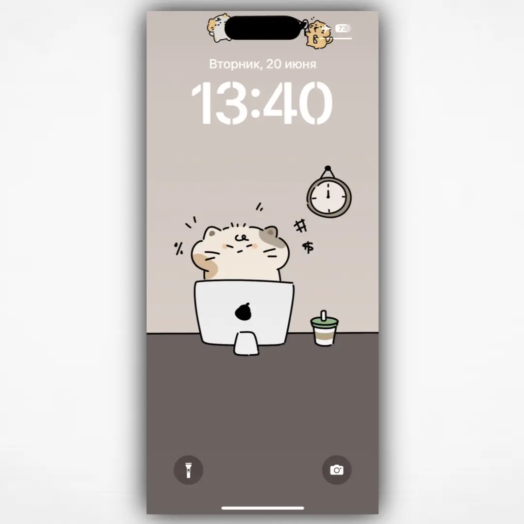 iPhone Dynamic Island Wallpapers - Part 2 #wallpaper #fyp #kesfet 