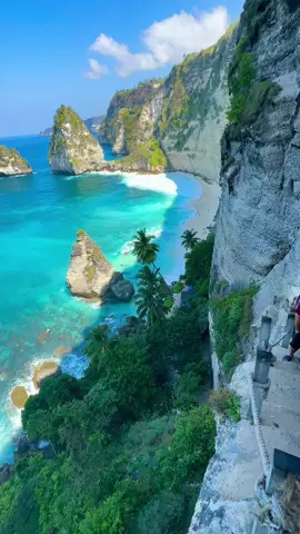 This is a paradise island 🏝️🏞️#diamondbeach #nusapenida #bali #indonesia #scenery #beautiful #amazing #view #foryou 
