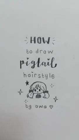 Replying to @no_zaza_guy #pigtailshairstyle #tutorial #drawingtutorial #art