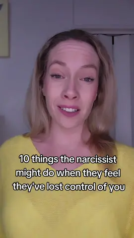 10 things the narcissist might do when they feel they've lost control of you. #narcissistrecovery #narctokadvice #narcissism #narcissist #narctalk #narctok #narcissisticrelationshiprecovery #narcissistbreakup #narcaware #narcissistrecoverycoach #narcissisticmanipulation #narcissistbehavior #narcissisticabuserecovery #narcissistdiscard #narc #narcissistic 