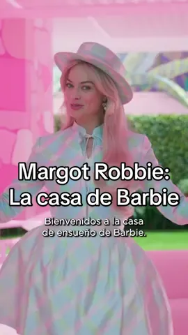 Margot Robbie nos enseña la casa de la pelicula Barbie #barbie #barbielapelicula #margotrobbie #casadebarbie #barbiepelicula 
