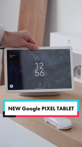 Here's the NEW Google Pixel Tablet. It's a full android tablet (first one from Google in close to a decade) but also acts as a Display Hub when you mount it to the docking stand which comes in the box 👌🏻 The hub not only charges the tablet but has built in speakers as well!  #Pixel #PixelTablet #Google #tech #technology #tiktok 