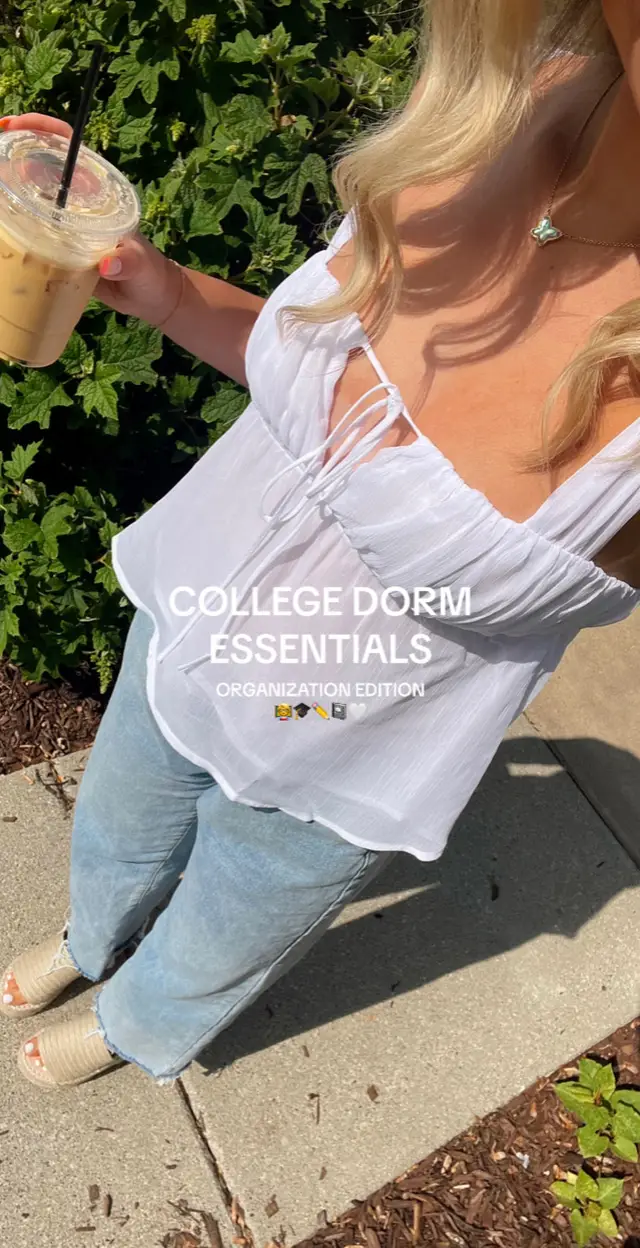 COLLEGE DORMS ESSENTIALS - ORGANIZATION EDITION🧡 everything is l ! n k e d on my sf in my b ! o ✨ #college #dorm #collegedorm #dormessentials #michiganstate #dormneeds #dormfinds #organization #amazonorganization #amazon #amazondorm #amazondormneeds #collegepackinglist 