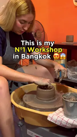 Top 1 activity to do in Bangkok 😍💞 SAVE THIS VIDEO! 📌 #artstudio #clayart #clayworkshop #clay #clayartist #workshop #workshoptiktok #workshopbkk #workshopbangkok #aromdeeartstudio #bangkok #bangkokactivity #bangkokrecommendations #bangkokthingstodo #travelbangkok 