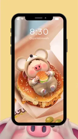 Cute Pig Wallpaper #wallpaper 