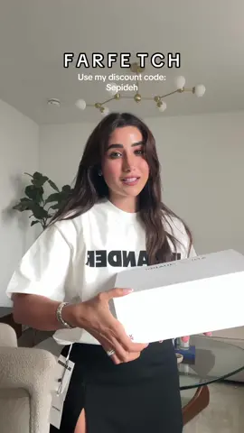 @FARFETCH haul 🦋 use my discount code: sepideh  The code is valid for a minimum order value of €400. The code can be used once per customer and combined with the sale