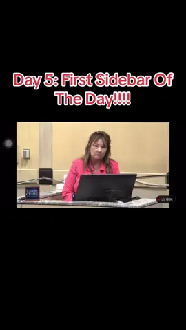 Day 5: First Sidebar Of The Day!!!! #day5 #ynwmelly #mellytrial #innocent #courttv #trialtime 