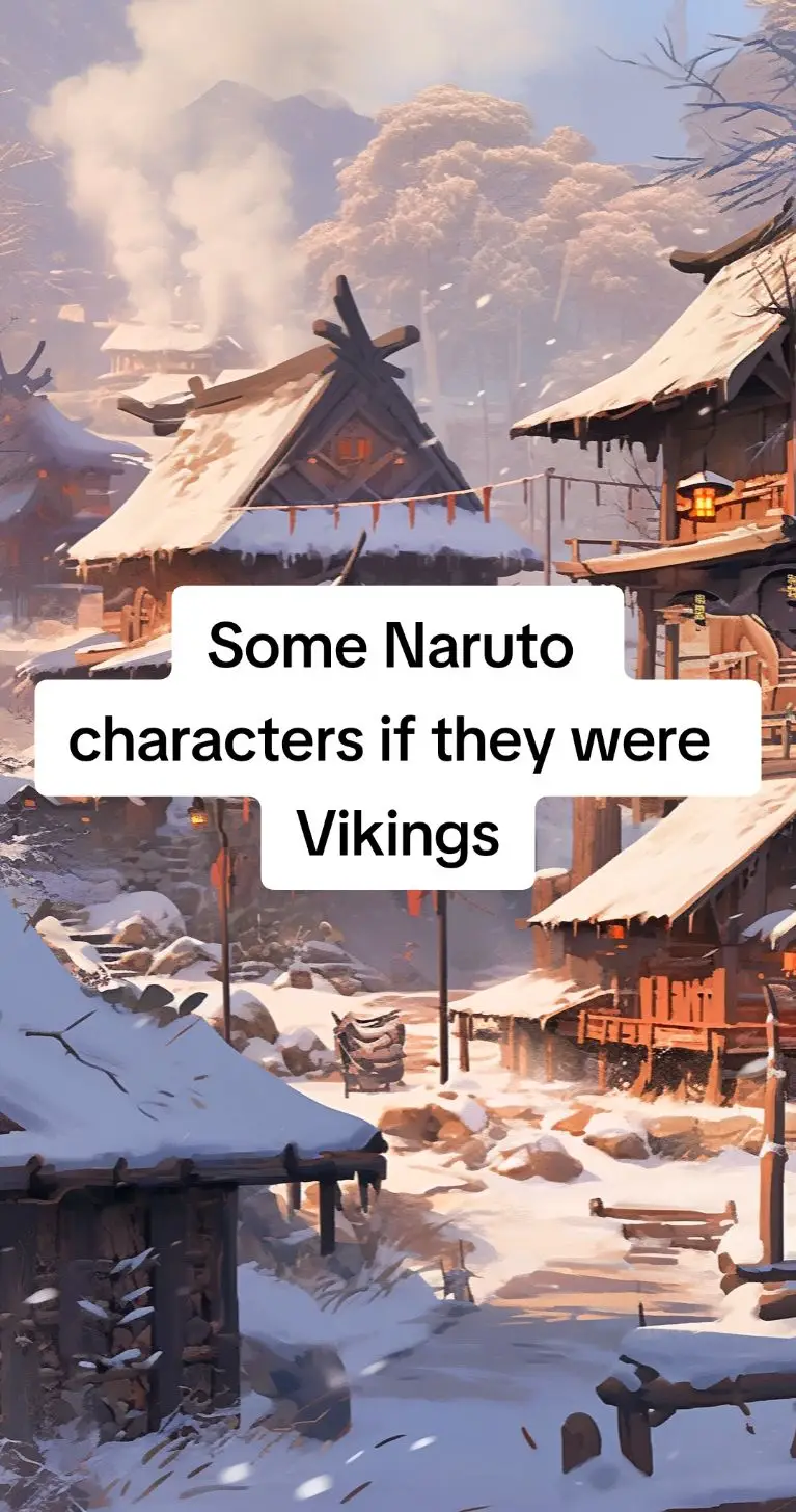 I asked an AI what some characters from Naruto would look like as Vikings! #Vikings #naruto #anime #ai #aiart