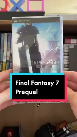 Crisis Core was so sick! 🔥 Did you ever play it? #playstationportable #retrogaming #crisiscore #finalfantasy7remake 