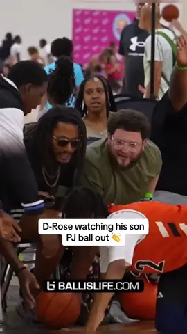 PJ got hoops 😮‍💨🏀 (🎥:@bleacherreport) #theshiftsports #drose 