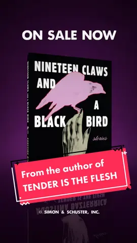 It’s pub day, people! From author of TikTok favorite TENDER IS THE FLESH comes a new collection of short stories. Creepy… just the way you like it 🔪🩸🫁🫀 #Scribner #BookTok #horrortok #summerreading #tenderistheflesh  