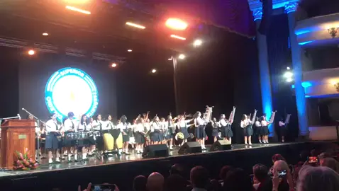 Apertura de la Celebración del 135 aniversario del Colegio Superior de Señoritas 🦓#banda 