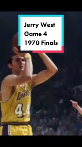 Jerry West. 1970 Finals. Game 4. #jerrywest #nbaedits #NBA #classicnba #nbafinals #nbatiktok  