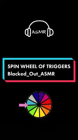 Cranking Our Colorful Spin Wheel of Triggers ASMR ☸️❤️🧡💛💚💙💜 #blackscreen #darkscreen #asmr #darkscreenasmr #blackscreenasmr #whitenoise #asmrnotalking #notalkingasmr #blackedoutasmr #blacked_out_asmr #asmrsoundsdaily #fypsounds __If you’re reading this, comment your fave ASMR trigger!__ #spinwheel #spinthewheel #asmrwheel #wheelasmr #wheeloftriggersasmr #wheeloftriggers #cranks