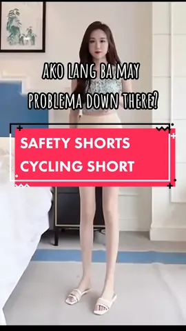mahilig kaba mag dress tapos bumabakat down there?? eto na ang sagot. #doublelayersafetyshort #safetyshortpants #foryoupage #affiliatemarketing 