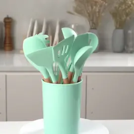 12pcs silicone cooking utensils set cooking tools #homegoods #homegoodsthings #cookingtools 