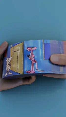 Pink Panther Cartoon Flipbook Animation & Interesting Wood Cutting #Creativity #Cartoon #ThePinkPanther 