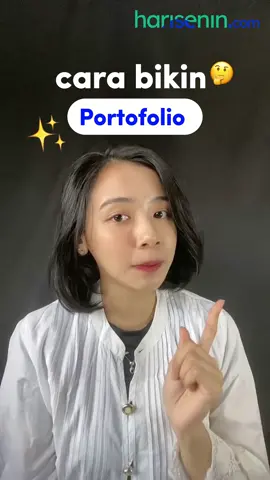 Cara simple bikin portfolio lewat hp doang. Selamat mencoba.. #freshgraduate #cv #karir #portfolio #digitalmarketing