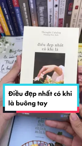 Điều đẹp nhất có khi là buông tay. Bạn không thể ép buộc ai đó yêu bạn theo một cách nhất định. Nhưng bạn có thể yêu bản thân đủ nhiều để nhận thức được rằng khi nào thì bạn bị đối xử sai trái và xứng đáng nhận được những điều tốt đẹp hơn. Ngày mai nắng sớm trời lại sáng, sao phải tiếc cho một buổi chiều tà. #sachhay #LearnOnTikTok #meme #xuhuong 
