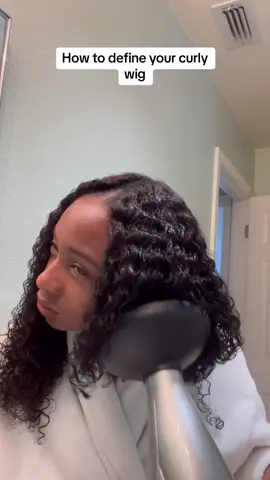 Results at the end! #definedcurls  #curlyhairtutorial  #kinkycurlywig #vpartwig #summerwig #amazonwig #wigreviewer 