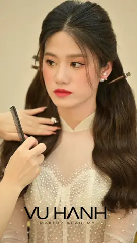 Trả bài Makeup Cô Dâu của trò tui #vuhanhmakeupaccademy #makeup #codau 