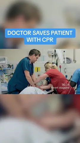 Eric, 65, falls into sudden cardiac arrest. The emergency doctor and his team perform CPR, use an AED and adminster adrenaline to bring him back to life. During this crucial period, the health professionals display remarkable dedication and expertise in their efforts to save Eric’s life. Driven by a deep sense of urgency and a commitment to their profession, they sprung into action without hesitation. Understanding the emotional toll that such a traumatic event can have on loved ones, the doctor makes it a priority to provide comfort and support to Eric's wife. He shows empathy and compassion, recognizing her fears and anxieties, and assures her that they are doing everything in their power to save him. #health #medicine #hospital #doctor #husband #wife #cpr #firstaid #emergency #fyp
