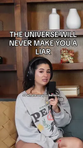 The universe will NEVER make you a liar, what beliefs do you need to start changing? 👀✨Listen to EP. 24 now to learn all about how we’re manifesting our dream lives 💕 . . . trust in the universe manifesting tips manifest mindset abudance gratitude sucess self improvement podcasts motivational podcast clips