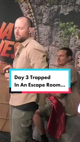 Safe to say we’ve lost it…we’re live-streaming the maddness over on YouTube - link in bio #willandwoody #willandwoodytrapped #indianajones 