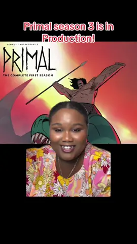 I cant wait for Primal season 3! #primalseason3 #primalgennedytarttakovsky #spearandfang #primalspearandfang #fangandspear #spearandmira #adultswimprimal #primaladultswim #tvtok #animatedtiktok   