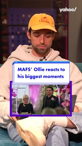 #MAFS’ #OllieSkelton reacts to his biggest moments on the show 👀 Full video on our #YouTube channel 💍 #mafsau #mafsaus #mafsaustralia #marriedatfirstsight #marriedatfirstsighttok #marriedatfirstsightaustralia #yahooaustralia 