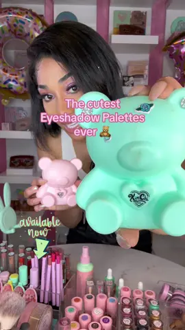 Meet our Teddy Kims, Boyfriend and Girlfriend 😍 @Christian Chanel thinks they are extremely affordable especially because you are getting eyeshadow, blush, and highlighters all in 1 palette 😍 Shop now by clicking the product link above ⬆️ #fyp #kimchichic #kimchichicbeauty #teddykim #teddykimpalette #cuteeyeshadowpalette #adorablemakeup #cutemakeup 