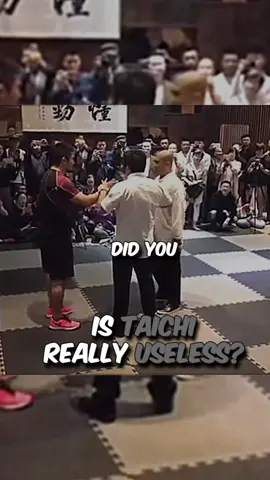 Is Taichi The Same As WingChun? #firstclass #taichi #takedown #mmA 