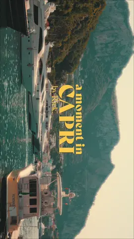 A moment in Capri #cinematic #cinematography #capri #italy #italiana #italyvideo #italyvibes #colourgrading #aesthetics #italydream #vibes #aestheticvideos #cinevlog #video #premierepro #capritaly #caprilife #caprilifestyle #videography #fy #fyp 