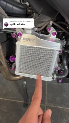 Membalas @Scorpion25  Radiator vins for aerox 🥰 #aerox #radiatoraerox #aeroxmodifikasi #aeroxcinematic 