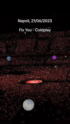 Come si descrive una cosa del genere? 😭❤️ #coldplay #coldplaynaples #coldplayconcert #napoli 