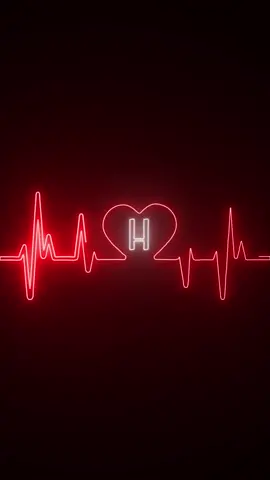 LETTER H HEART RHYTHM #heart #rhythm #Love #letterh #wallpaper #videowallpaper #livewallpaper #neon #neonart #fyp #viral 