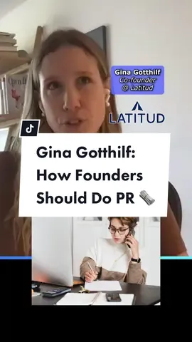 Former #Duolingo VP and @latitud Co-founder @Gina Gotthilf on how startups should do PR 🗞️ Full episode in bio — #20VC #HarryStebbings #startups #GinaGotthilf #pr #publicrelations #startupadvice #founders 